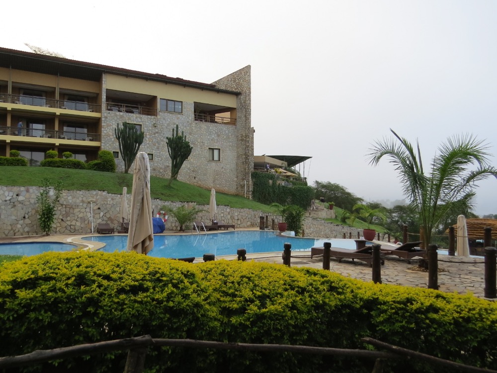 Lodge swimming pool